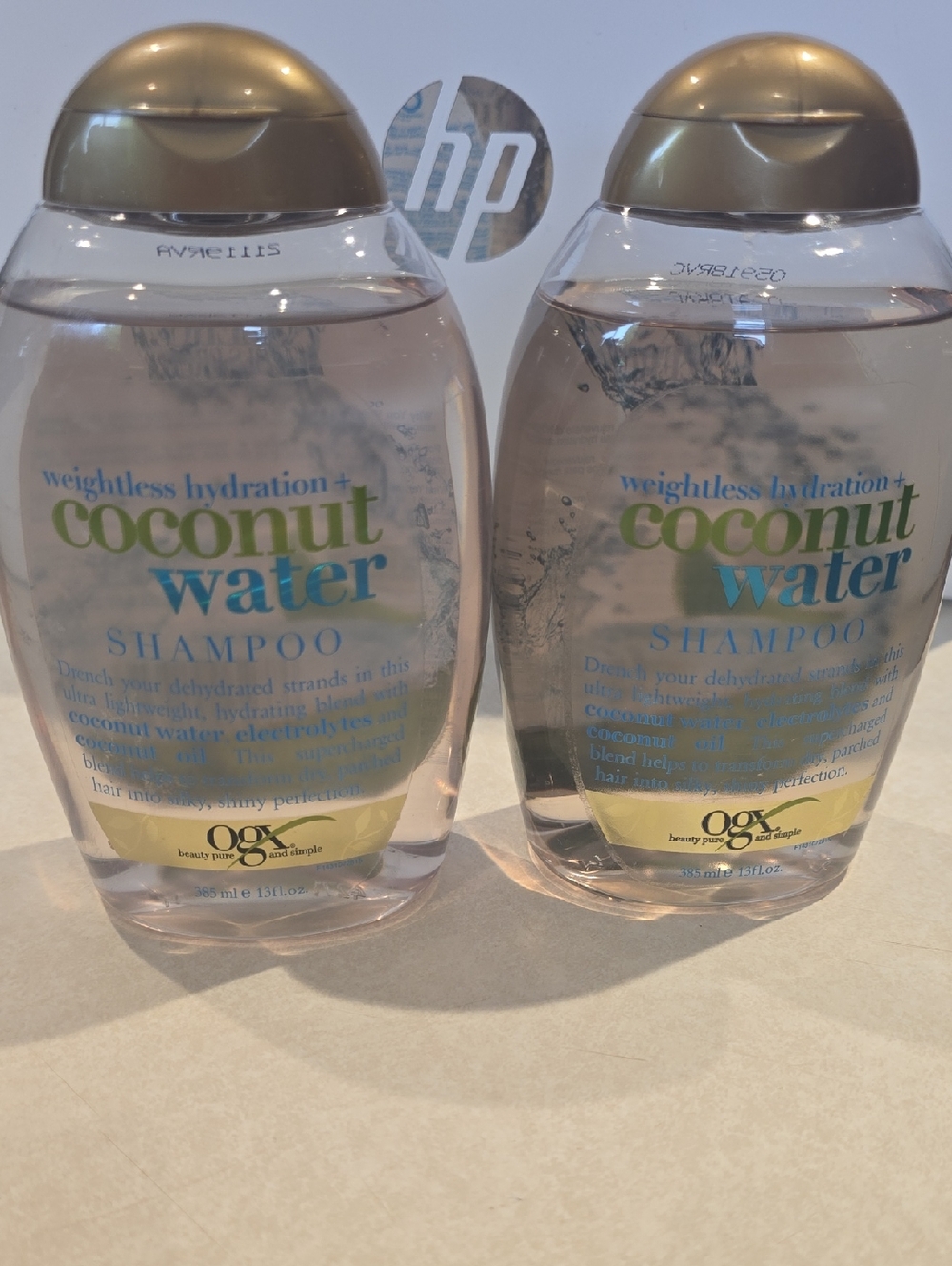 OGX Coconut Water Shampoo 13 fl oz Lot of 2